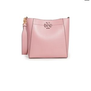 New Tory Burch MCGRAW LEATHER HOBO BAG. 5